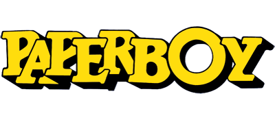 Paperboy logo for Sega Mega Drive